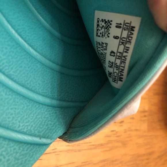 Adidas slip on slide sandals good condition Sz 10 - Picture 14 of 14